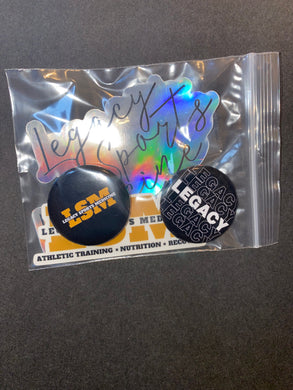 LSM Sticker & Pin Bundle
